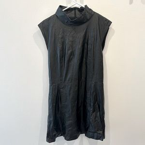 Express Pleather Mini Dress